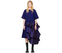 Navy Joan Midi Dress