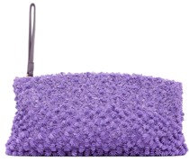 Purple Embellished Pouch