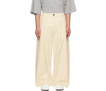 Off-White Sorte Trousers