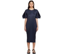 Navy Monthly Colors August Midi Dress