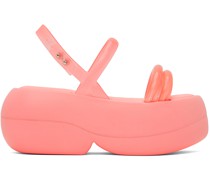Pink Airbubble Platform Sandals