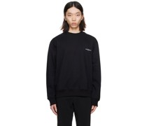 Black Square Label Sweatshirt