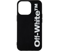 Black Squashed Off iPhone 13 Pro Case