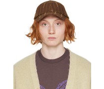 Brown Le Raphia 'La Casquette ' Cap