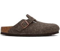 Brown Boston Clogs