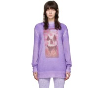 Purple Josh Smith Edition Mohair Sweater