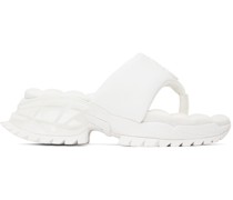 SSENSE Exclusive White Knokke Sandals