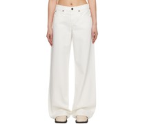 White Mica Jeans