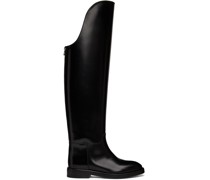 Black Equestrian Boots