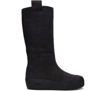 Black Curling Jackson Boots