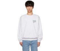Gray Warped Sweatshirt