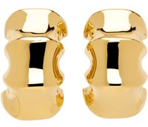 Gold 'The Medium Julius Loop' Earrings