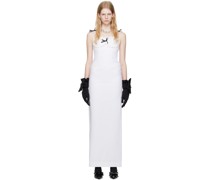 White Corset Maxi Dress