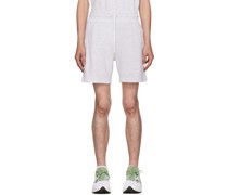 Gray Drawstring Shorts