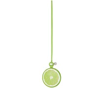 Green Lime Keychain
