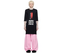 Black 'I Love Stretch' T-Shirt