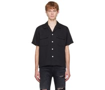 SSENSE Exclusive Black Pin Point Shirt