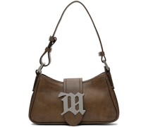 Brown Small Leather Shoulder Bag