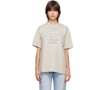 Beige College T-Shirt