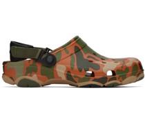 Tan Classic All-Terrain Camo Clogs