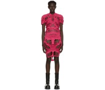 SSENSE Exclusive Pink Jersey Dress
