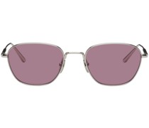 Silver Polygon Sunglasses