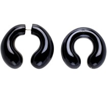 SSENSE Exclusive Black Pistil Ear Cuff & Earring Set