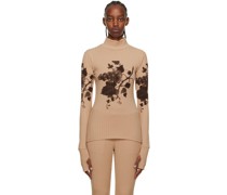 Beige Muscat Turtleneck