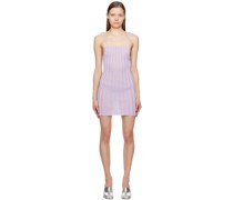 SSENSE Exclusive Purple Katrine Minidress