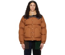 SSENSE Exclusive Brown Christy Down Jacket