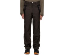 Brown Insert Trousers