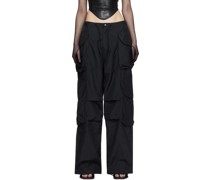 SSENSE Exclusive Black Gocar Trousers