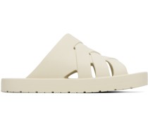 Off-White Slip-On Sandals