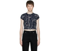 Navy Shrunk T-Shirt