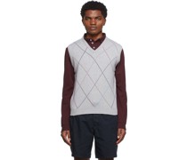 Grey Wool Vest