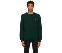 Green Fox Patch Sweater
