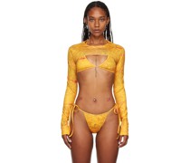 SSENSE Exclusive Yellow Adah Cover Up