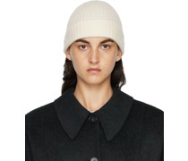 SSENSE Exclusive Off-White Cashmere Beanie
