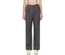 Gray Pisa Trousers