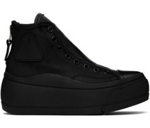 Black Lace Free Kurt High-Top Sneakers