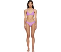 SSENSE Exclusive Purple Obeo Reversible Bikini