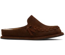 SSENSE Exclusive Brown Freed Loafers