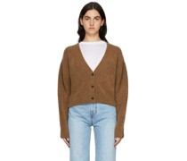 Tan Brushed Cardigan