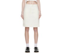 White Casey Miniskirt