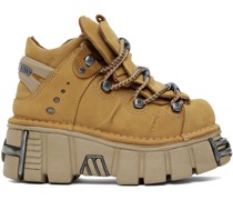 Tan New Rock Edition Platform Sneakers