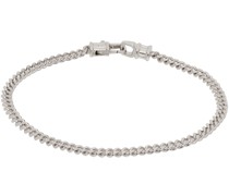 Silver Curb M Bracelet