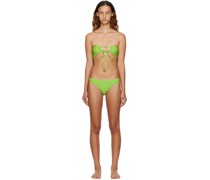 SSENSE Exclusive Green Mona Bikini
