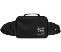 Black Nylon Bum Bag