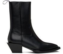 Black Luciano Boots