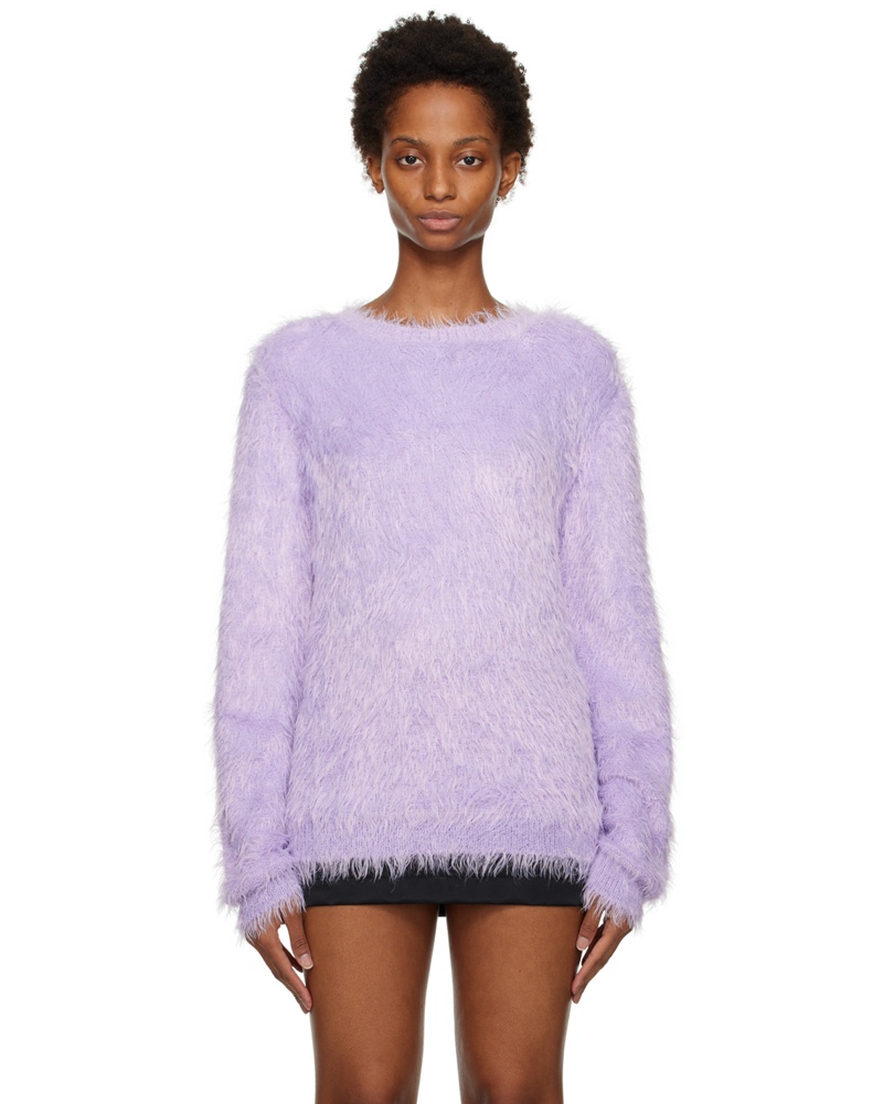 1017 ALYX 9SM Damen Purple Crewneck Sweater